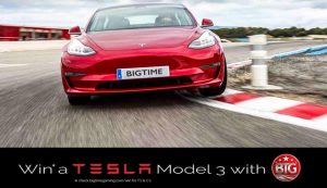 Play Big Time Gaming Slots – Win a Tesla Model 3