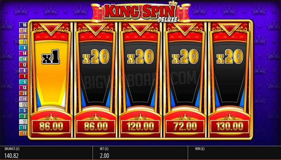 king spin deluxe