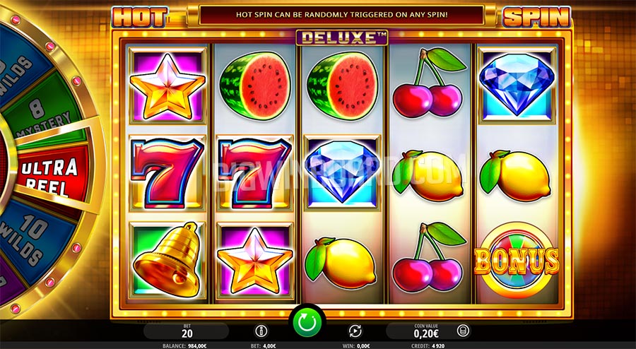 Hot Spin Deluxe (iSoftBet) Slot Review & Demo Play