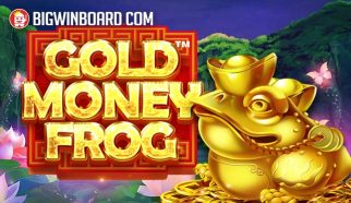 gold money frog