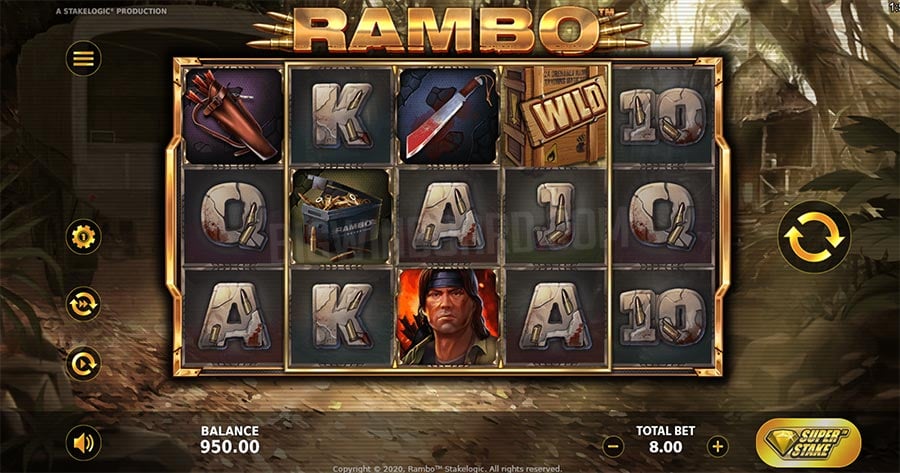 Rambo Slot Machine