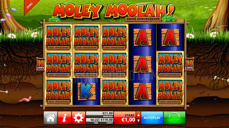 moley moolah slot