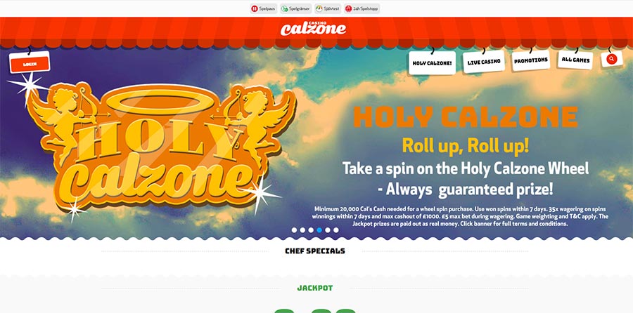 casino calzone