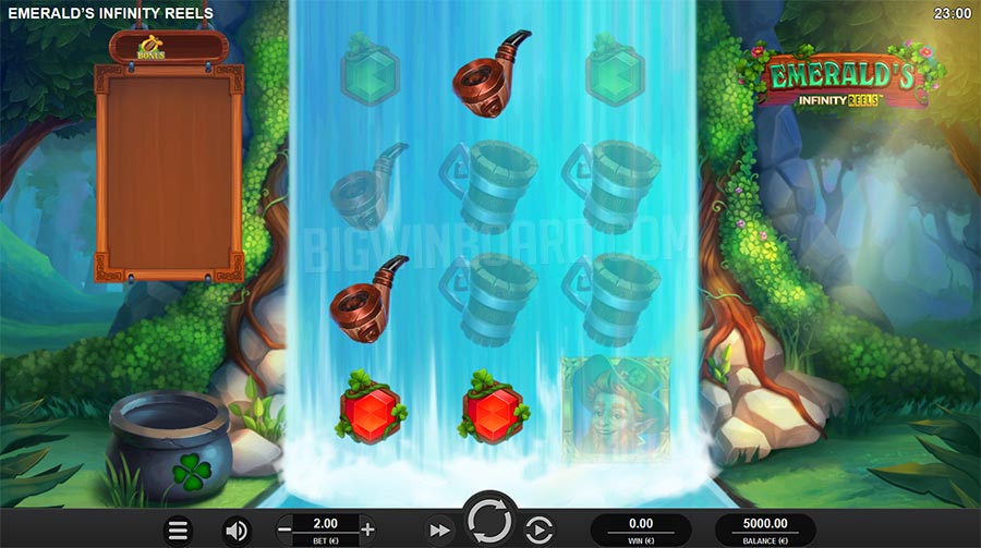 emeralds infinity reels slot