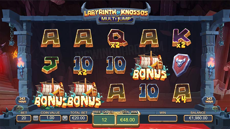 Labyrinth Of Knossos (Dreamtech Gaming) Slot Review & Demo
