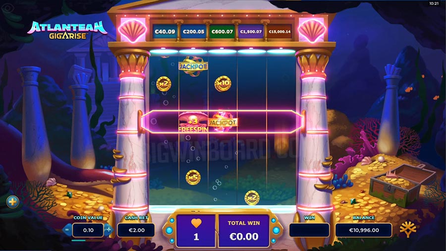 atlantean gigarise slot