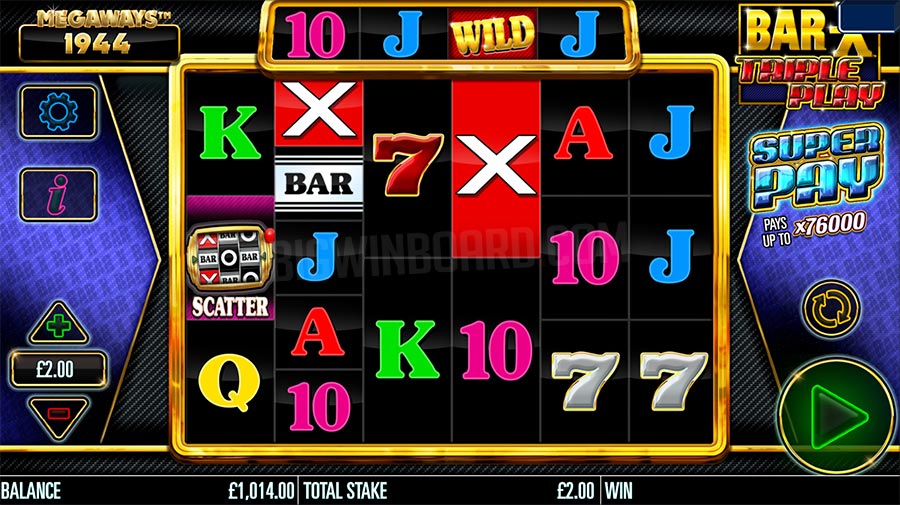 Bar-X Triple Play Megaways