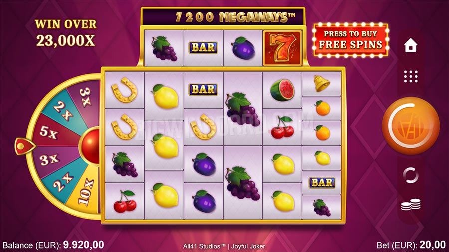 joyful joker megaways slot