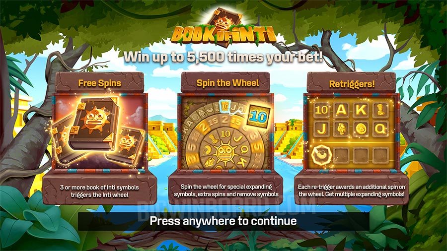 Book of Inti slot