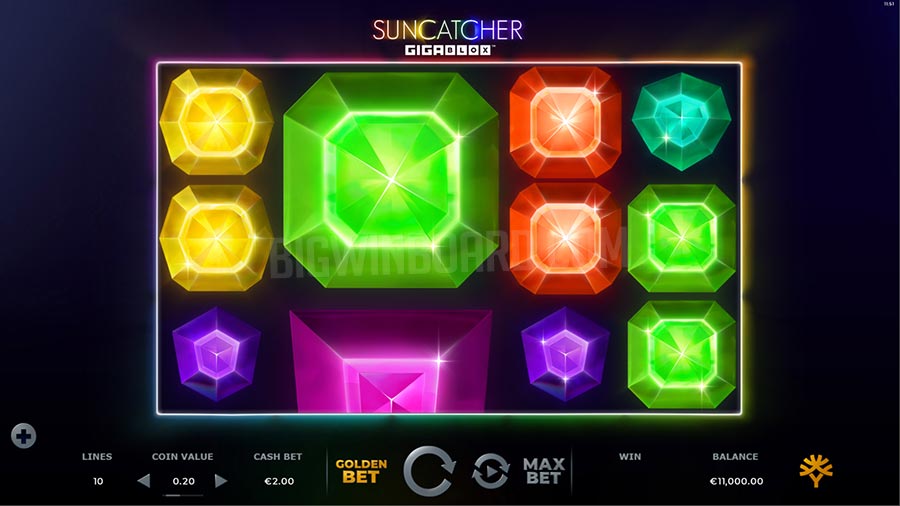 Suncatcher Gigablox slot