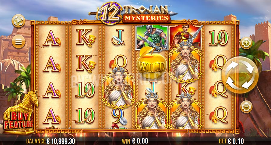 12 Trojan Mysteries slot