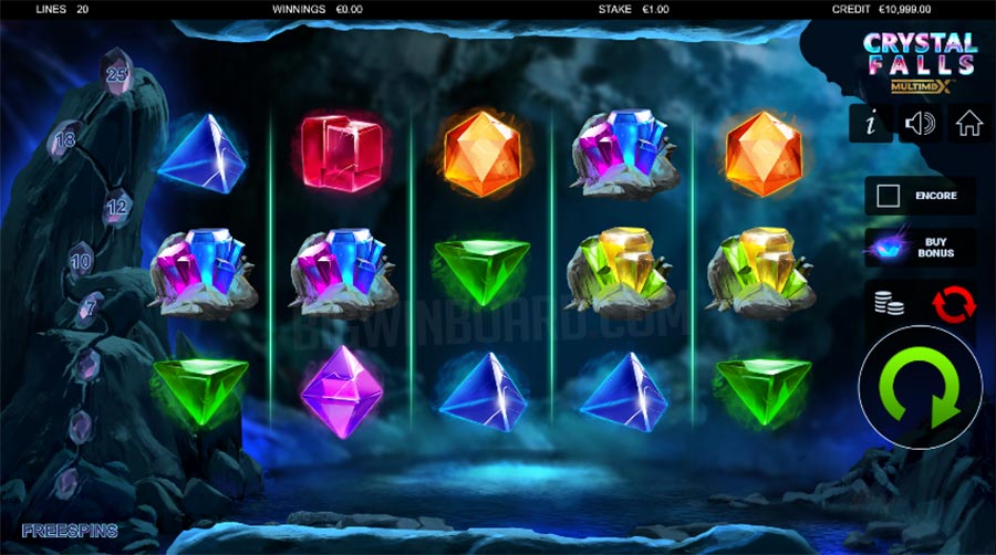 Crystal Falls Multimax slot