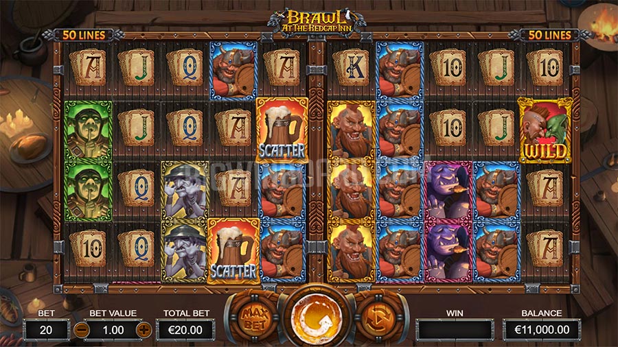 Brawl at the Redcap Inn slot