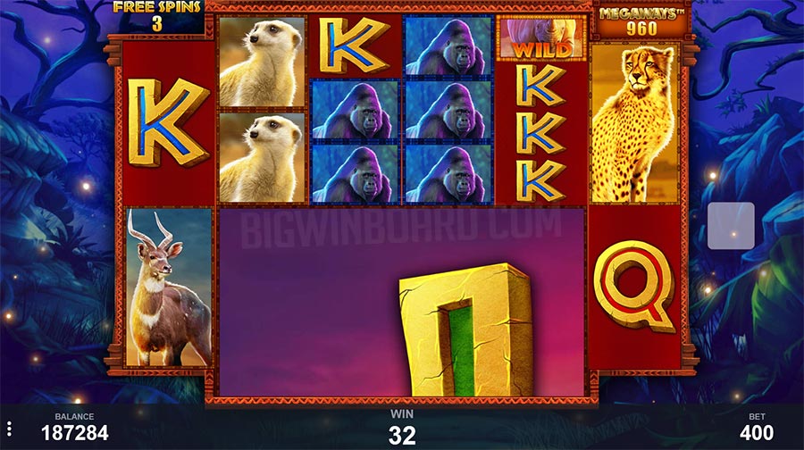 Rumble Rhino Megaways slot