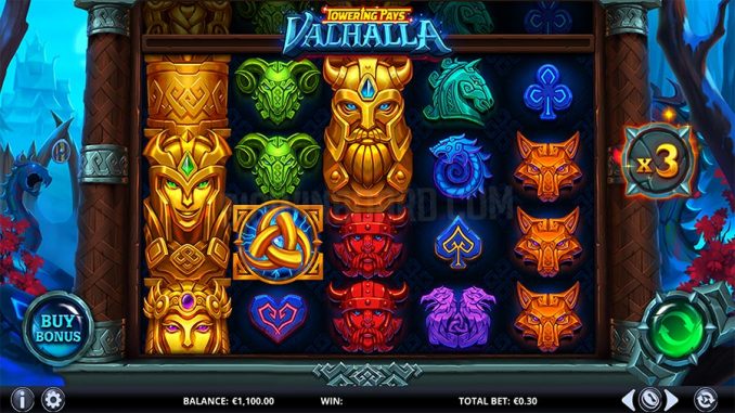 Towering Pays Valhalla (Gameslab) Slot Review & Demo