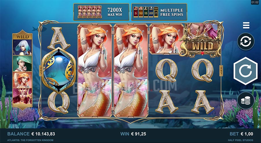 Atlantis The Forgotten Kingdom slot