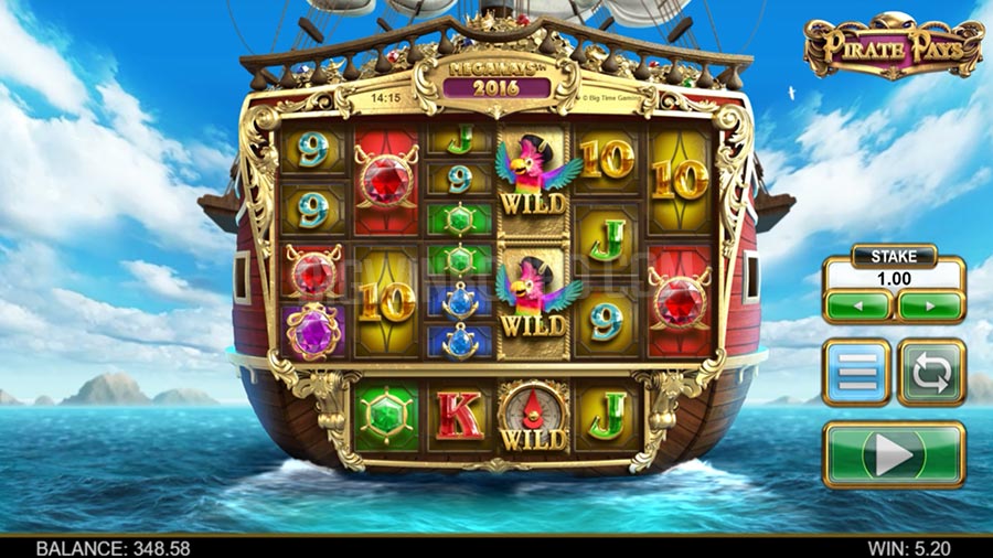 Pirate Pays Megaways slot
