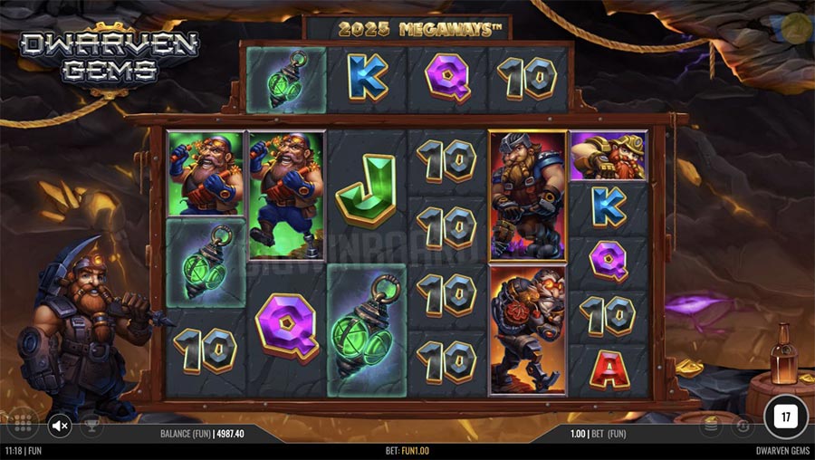 Dwarven Gems Megaways slot