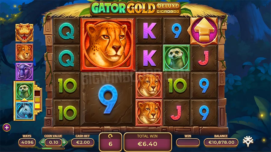 Gator Gold Gigablox Deluxe slot