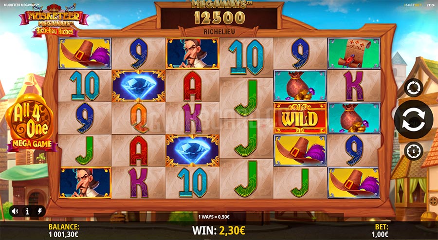 Musketeer Megaways slot