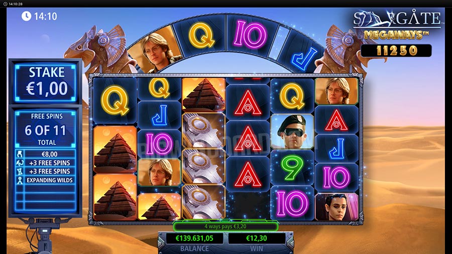 Stargate Megaways slot