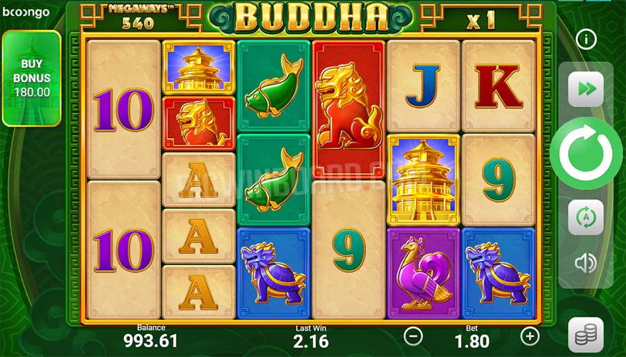 Buddha Megaways slot