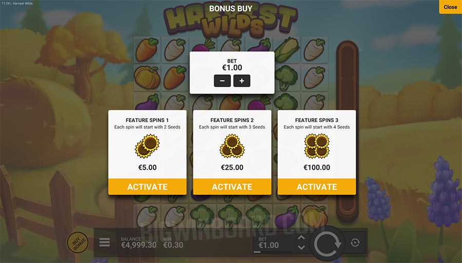 Harvest Wilds slot