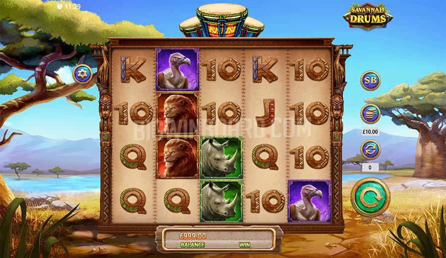 Savannah Drums slot
