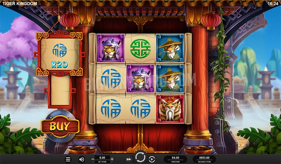 Tiger Kingdom Infinity Reels slot