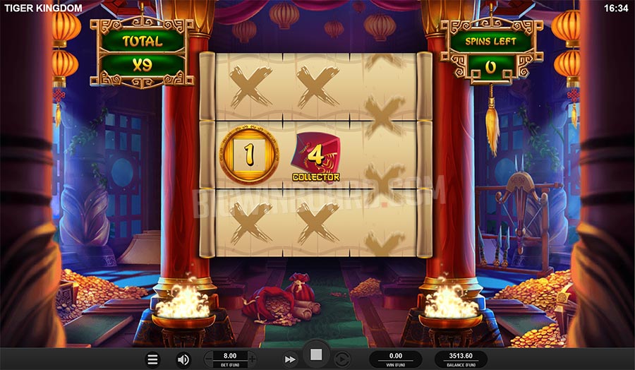 Tiger Kingdom Infinity Reels slot