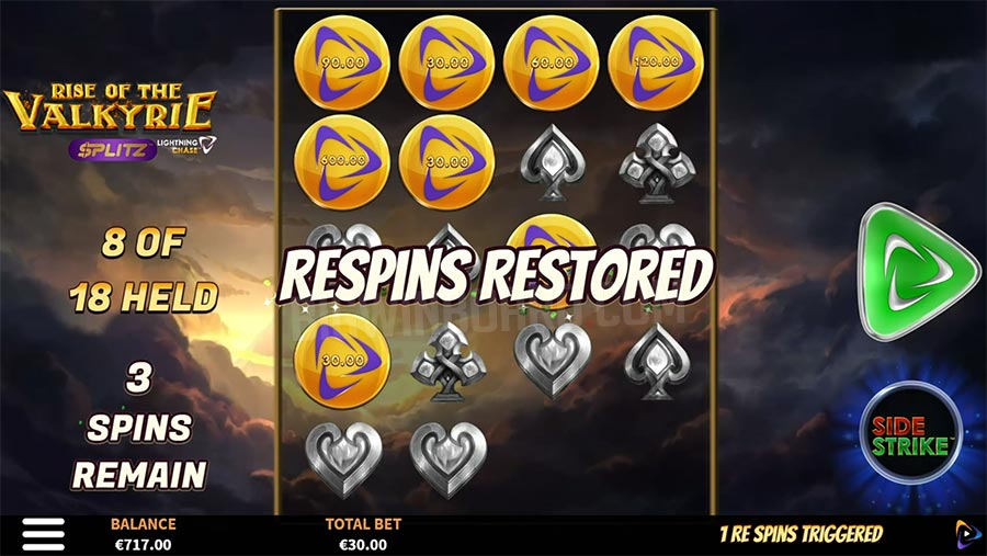 Valkyrie Splitz slot