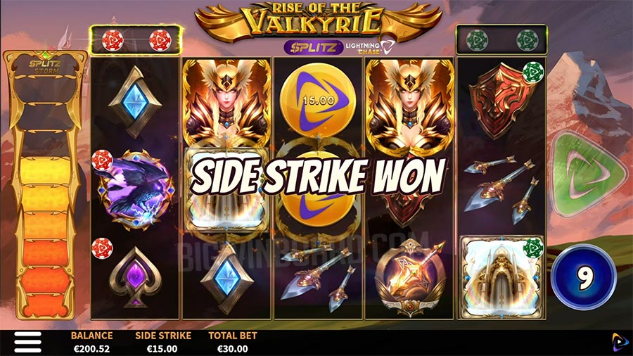 Valkyrie Splitz slot