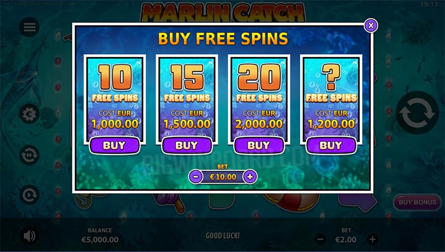 Marlin Catch slot