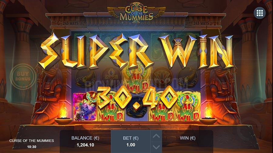 Curse of the Mummies (Blue Guru) Slot Review & Demo