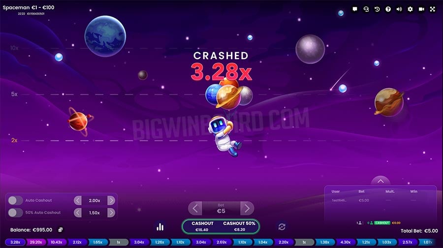 Spaceman Jackpot Analysis and Rating - Jackpotfinder