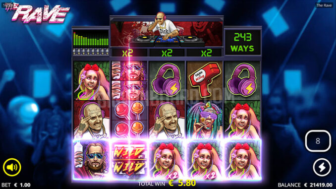 The Rave (Nolimit City) Slot Review & Demo