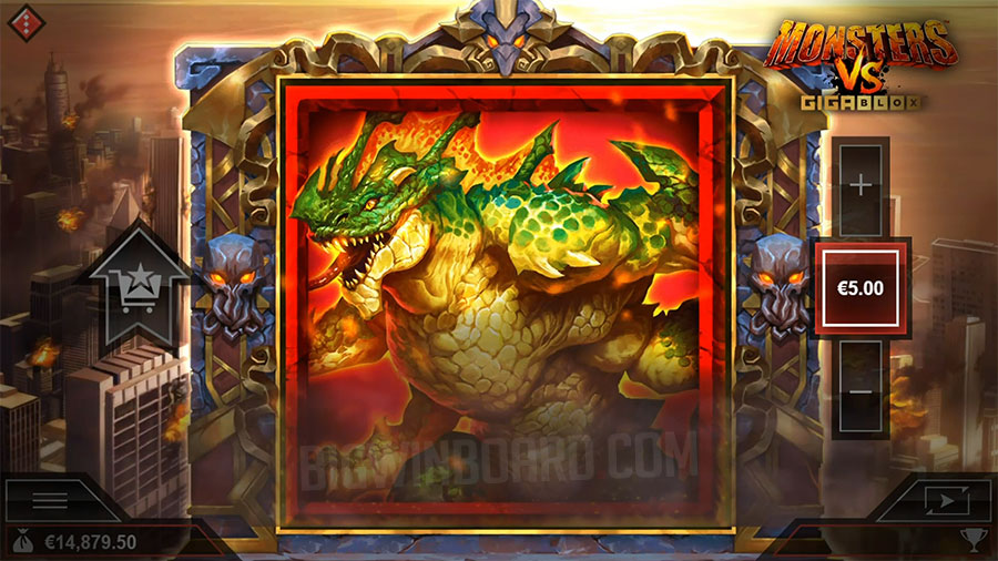 Monsters vs Gigablox slot