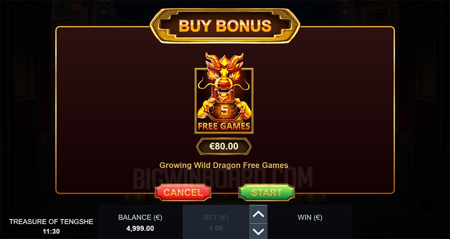 Treasure of Tengshe slot