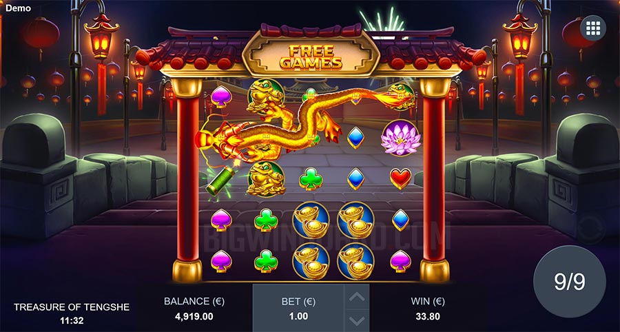 Treasure of Tengshe slot