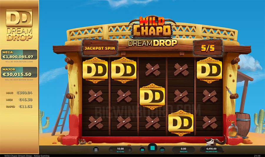 Wild Chapo Dream Drop slot