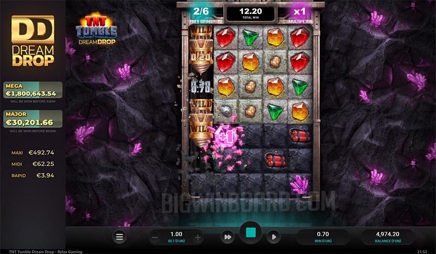 TNT Tumble Dream Drop slot