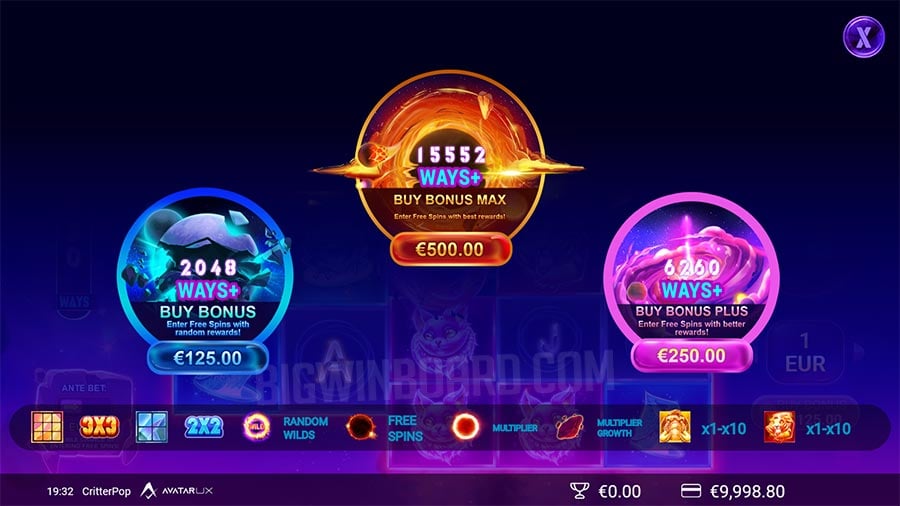Critter Pop slot