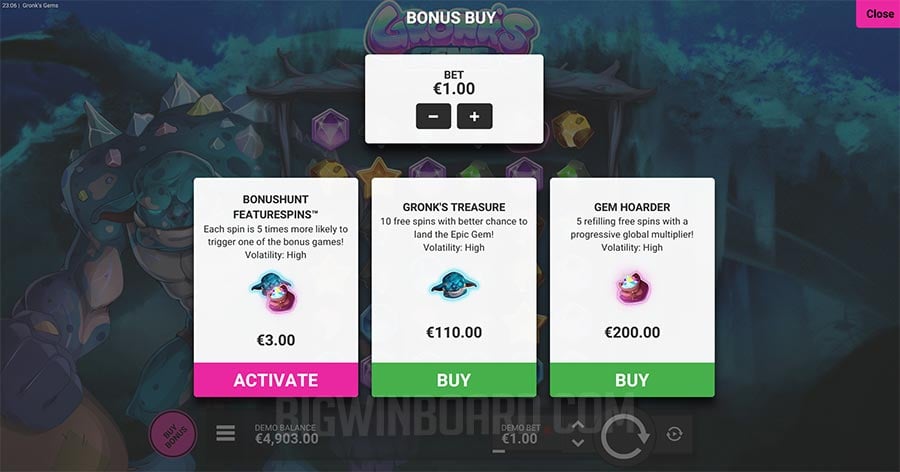 Gronk’s Gems slot