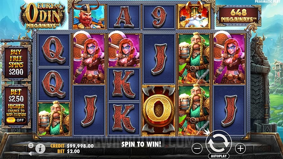 Fury of Odin Megaways slot