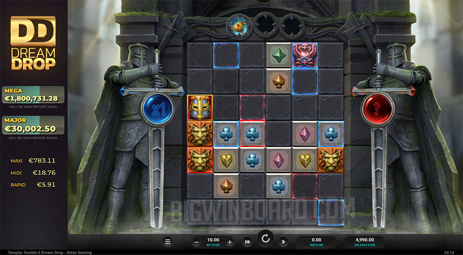 Templar Tumble 2 Dream Drop slot