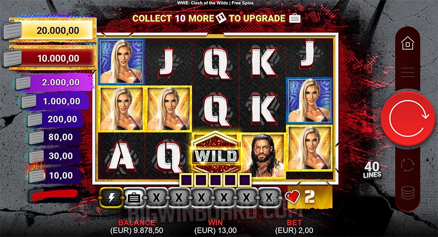 WWE Clash of the Wilds slot