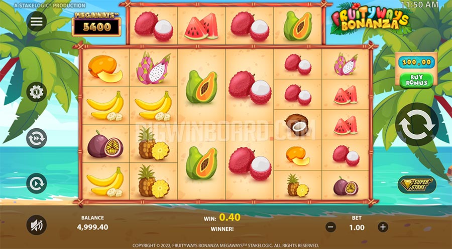 Fruityways Bonanza Megaways slot