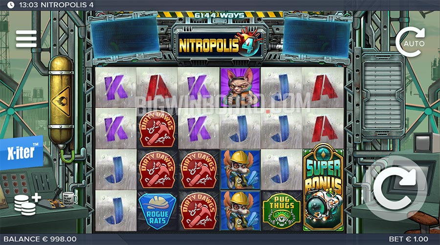 Nitropolis 4 slot