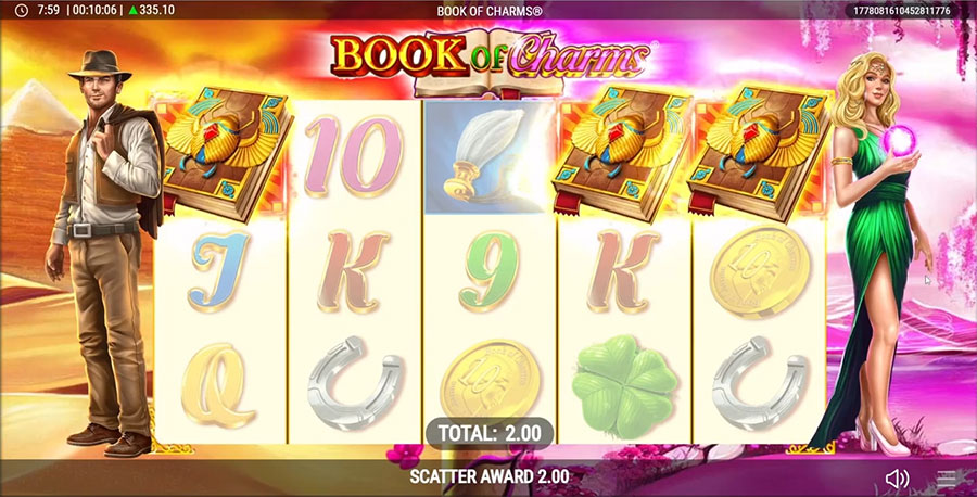 book of charms slot