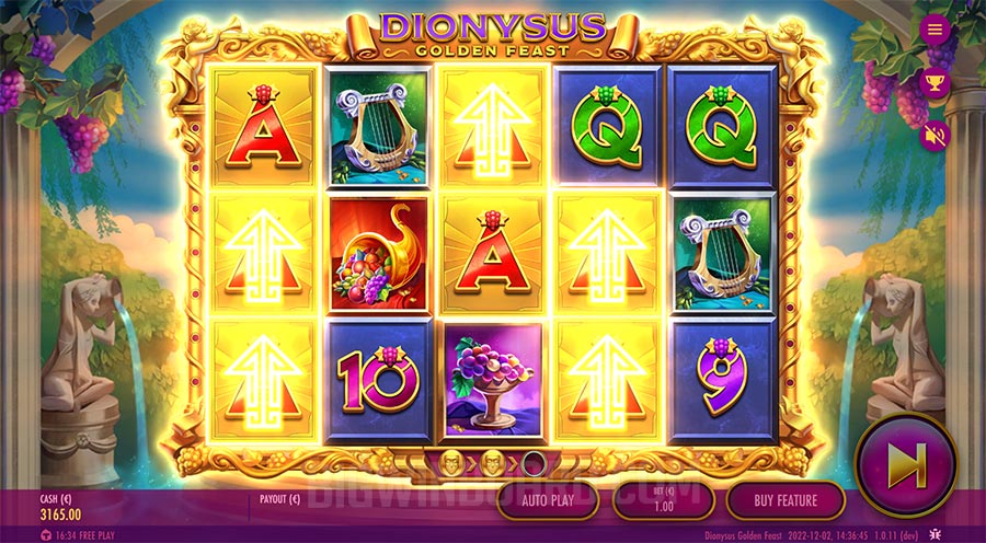Dionysus Golden Feast slot
